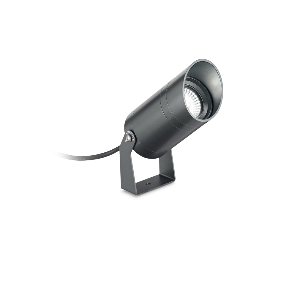 Proiettore Da Esterno Moderno Starlight Metallo Cromo Sfumato Led 10W 3000K