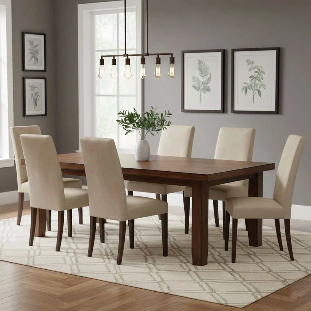 Ferraris, set di Sedie 6 Sedie, Beige