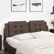 Cuscino Testiera Zadar Marrone 160 cm in Similpelle 374868