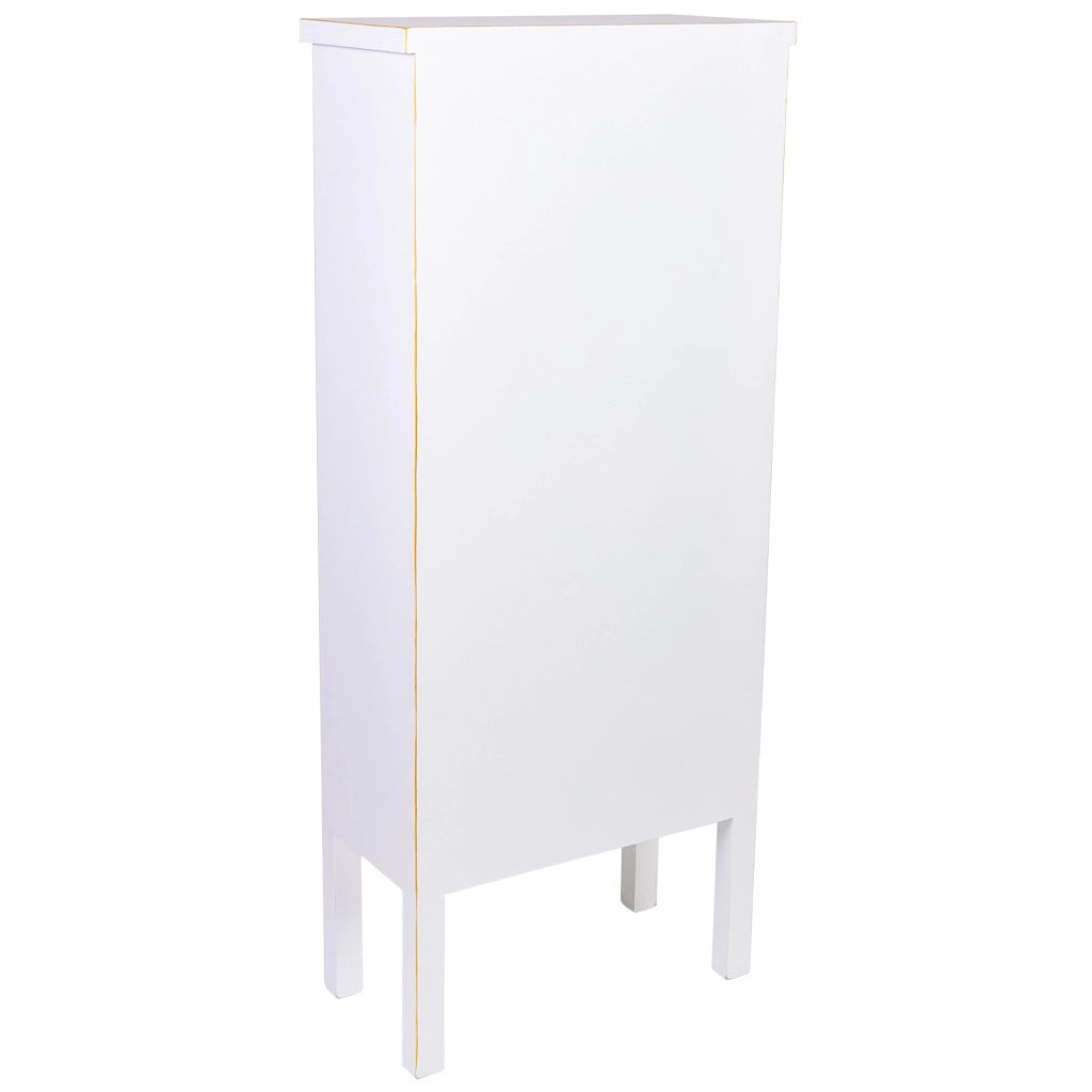 Armadio in legno con 2 cassetti e 2 porta 60x30x142h cm