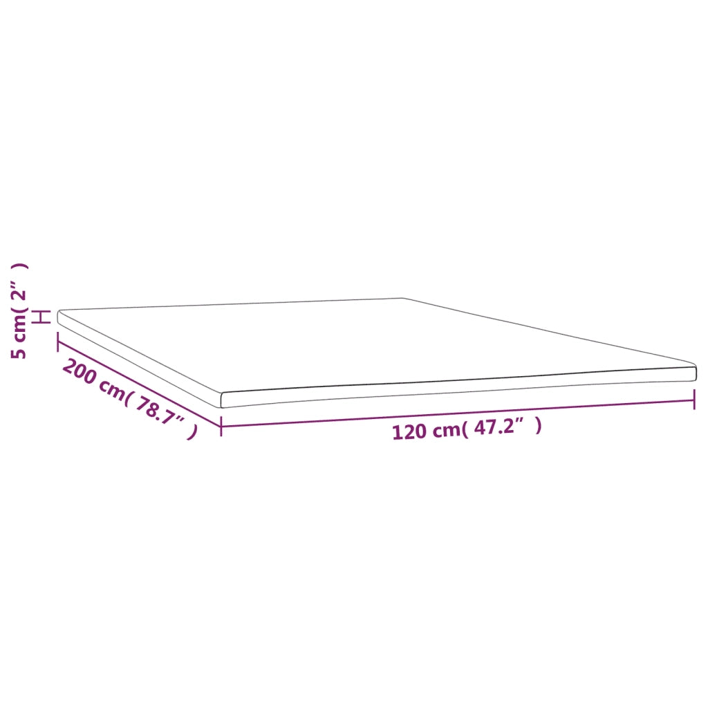 Coprimaterasso 120x200x5 cm CFW8365133
