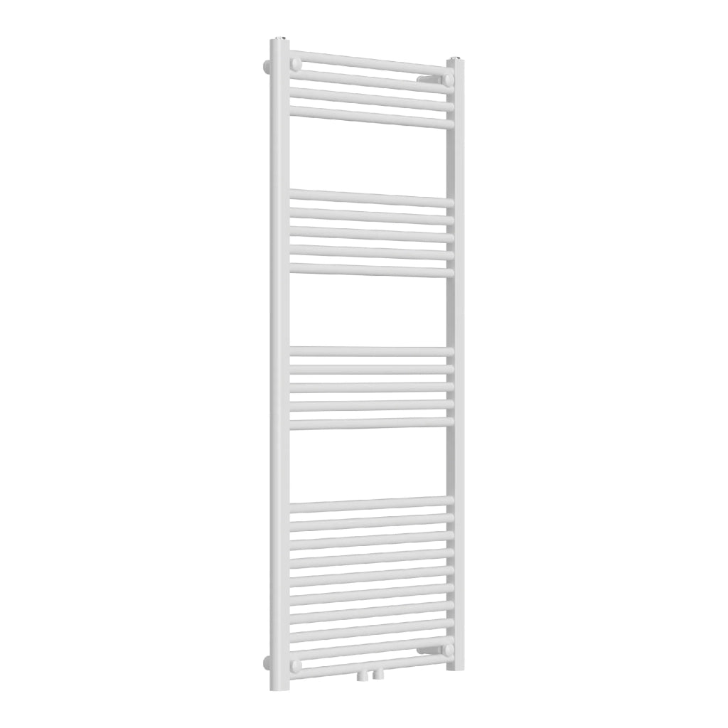 Radiatore scaldasalviette da bagno acciaio 140 x 60 cm bianco 03_0010423