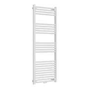 Radiatore scaldasalviette da bagno acciaio 140 x 60 cm bianco 03_0010423