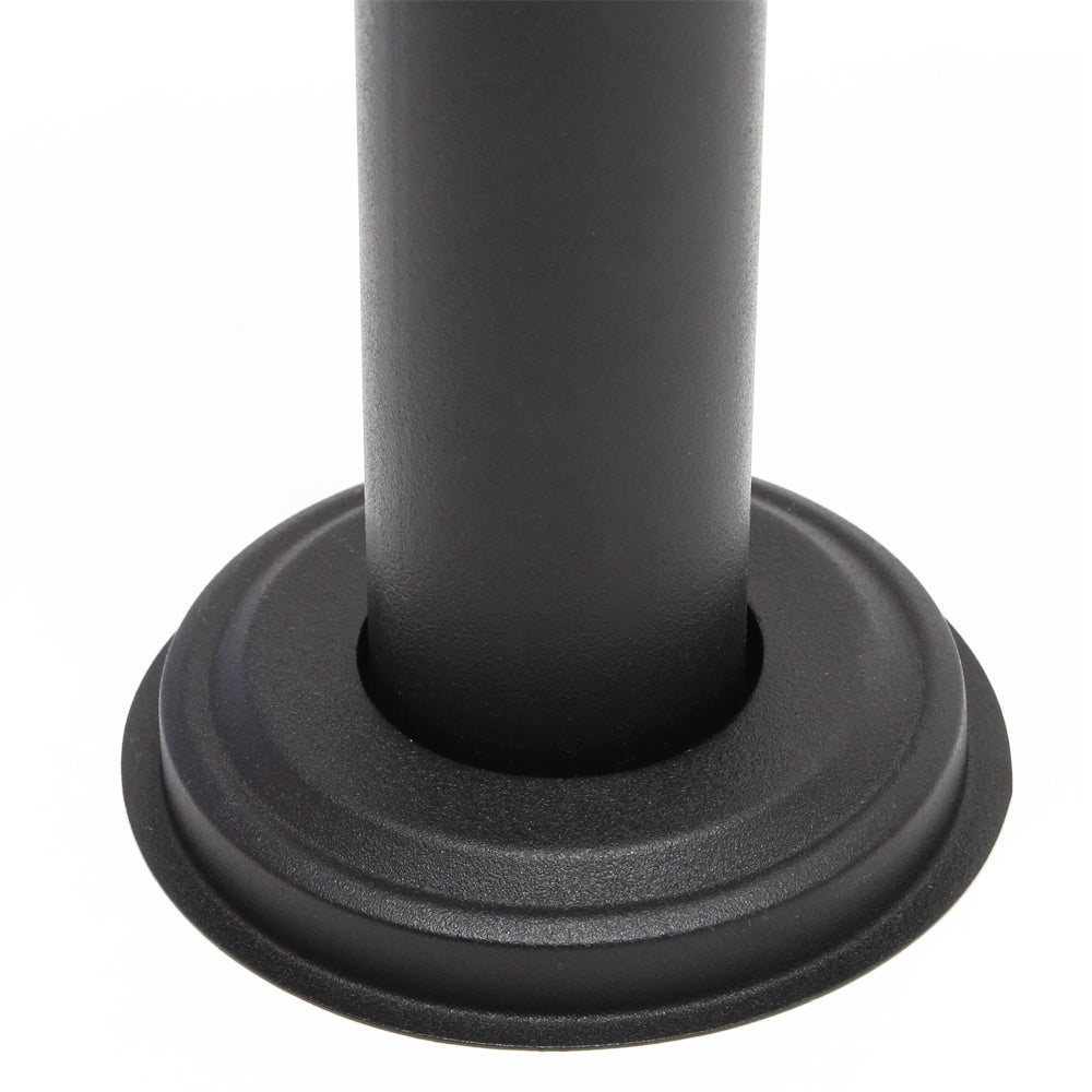 Cassetta postale condominiale autoportante, 12 posti, nero, 945 x 270 x 1500 mm 2 moduli