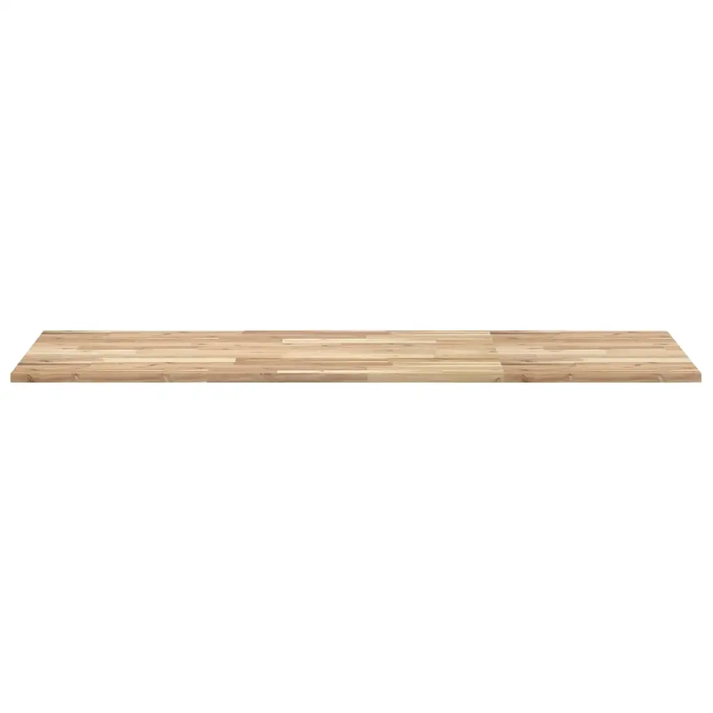 Piano Tavolo | Superficie Tavolo | Piano Scrivania Non Trattato 140x60x2cm Legno Massello Acacia