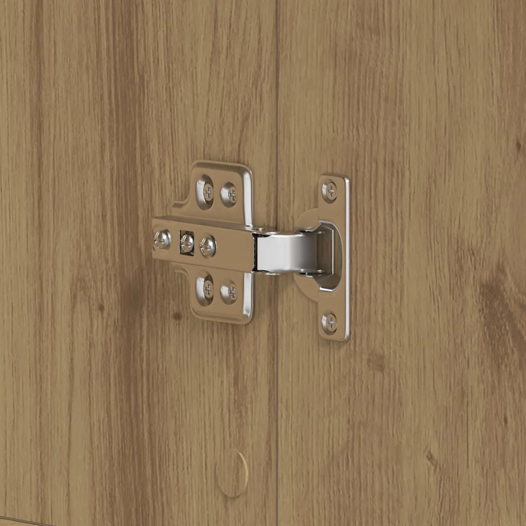 Mobile per scarpe con porta-Scarpiera Rovere artigianale 80 x 39 x 178 cm