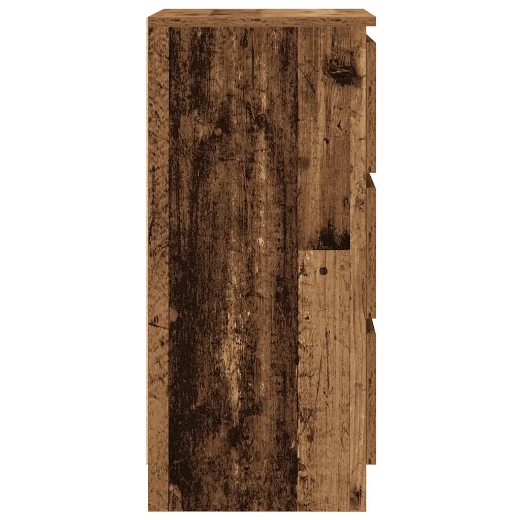 Credenza Legno Antico 37,5x35x76 cm in Legno Multistrato