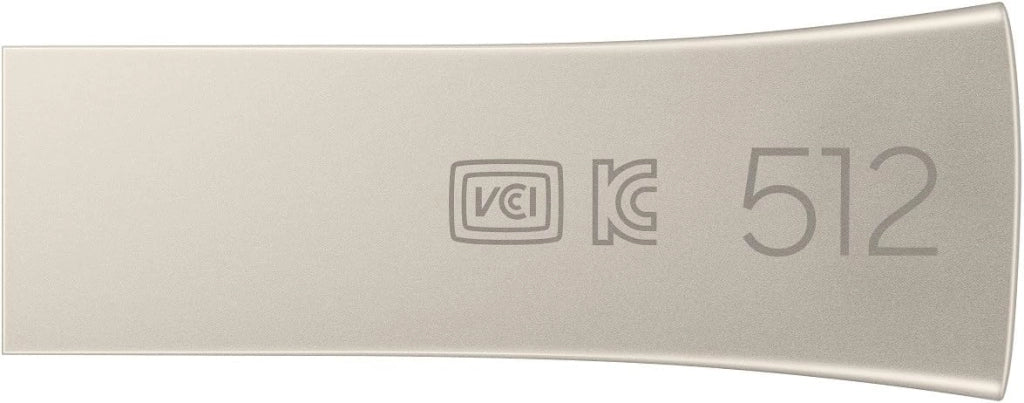 MUF-512BE unità flash USB 512 GB USB tipo A 3.2 Gen 1 [3.1 Gen 1] Argento (Samsung BAR Plus MUF-512BE3 - USB flas)