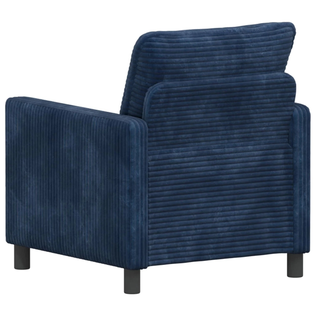 Divano | Divano da soggiorno | Sofa Blu navy 76 x 81 x 87,5 cm Poliestere