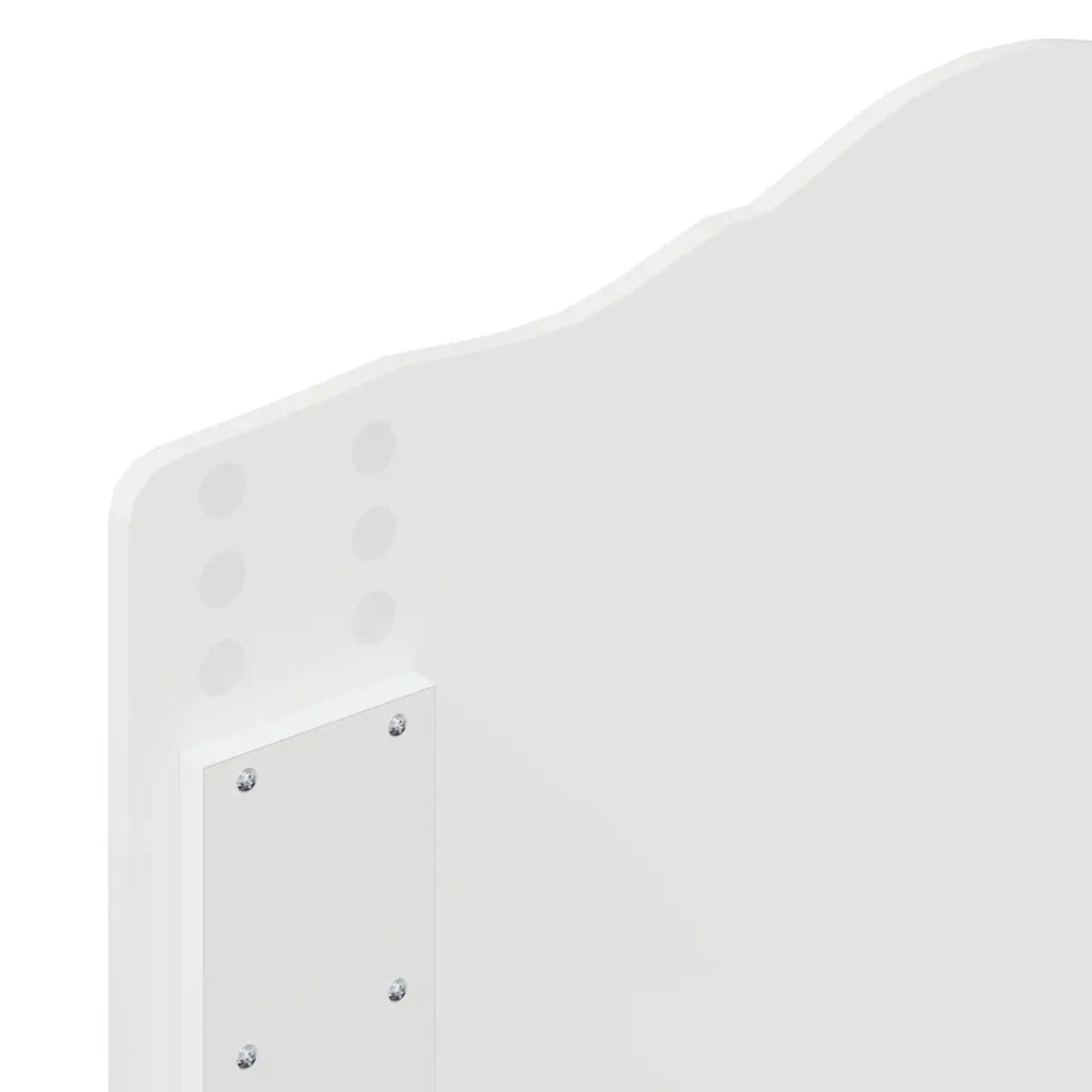 Testiera-Testata-Testiera Decorativa Bianco 90 cm Legno multistrato 879819