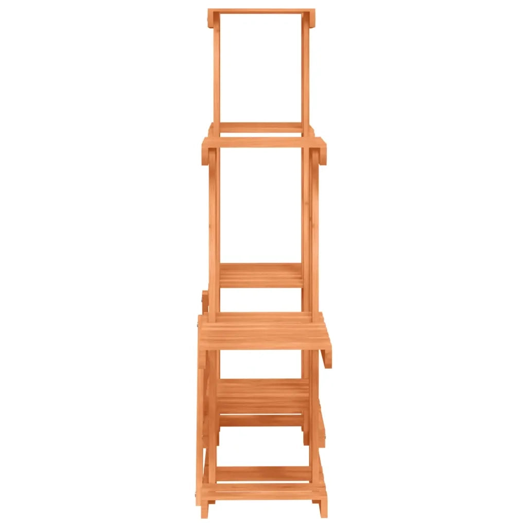 Portafiori-Supporto per Piante-Rastrelliera per Fiori 95x25x96 cm in Legno Massello di Abete 950467