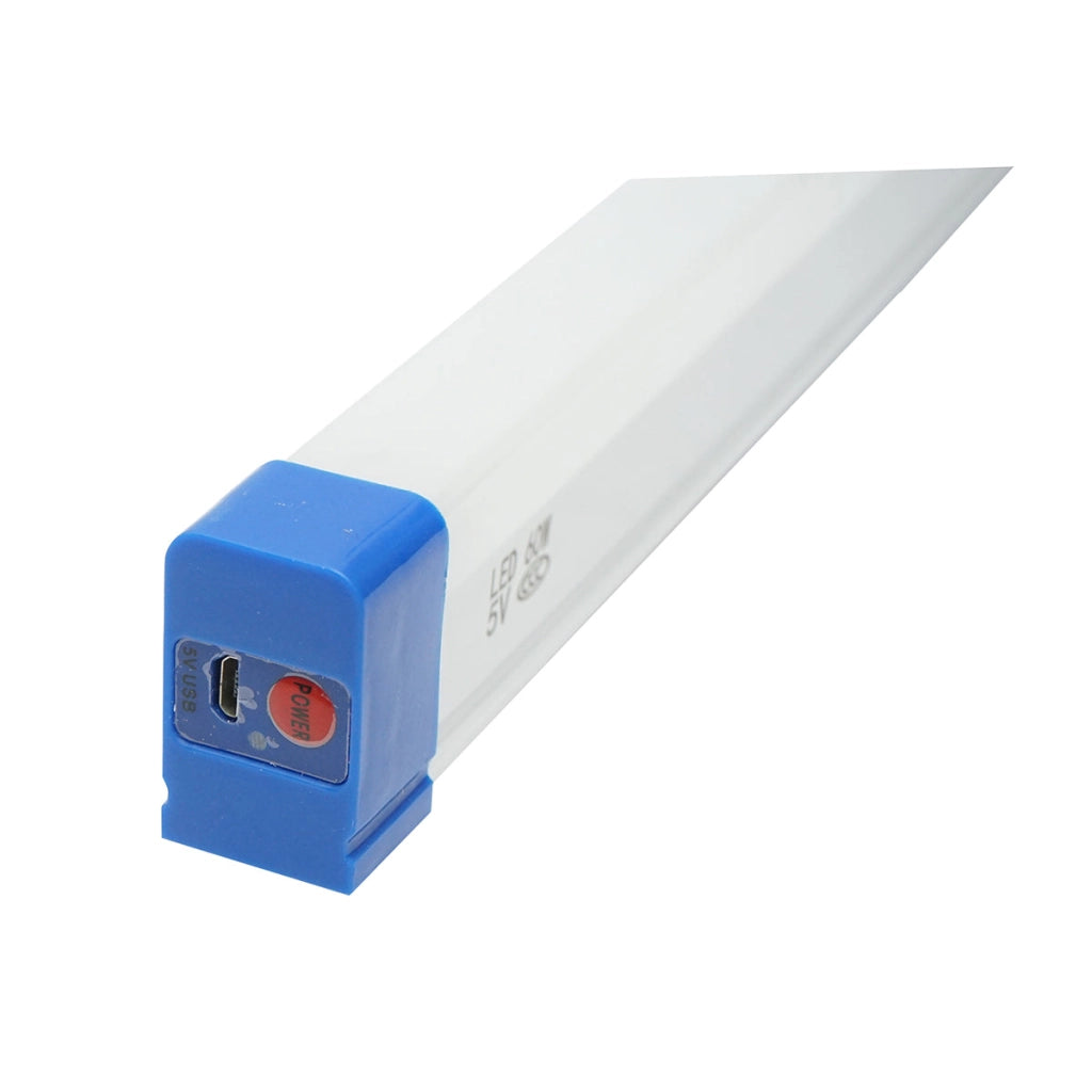 Lampada LED 60W, 6500K con impugnatura magnetica e batteria ricaricabile 3600mAh 520x23x38mm IP20
