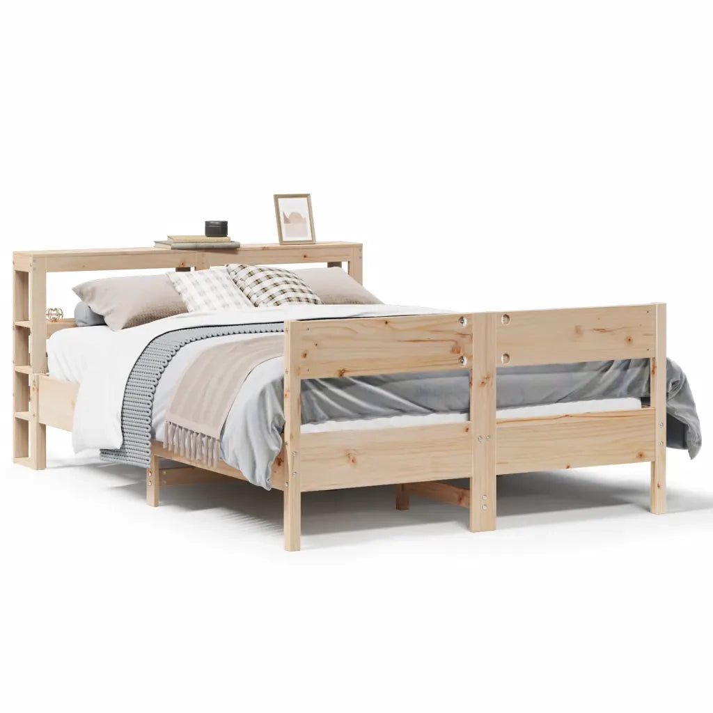 vidaXL Letto senza Materasso 120x200 cm in Legno Massello di Pino