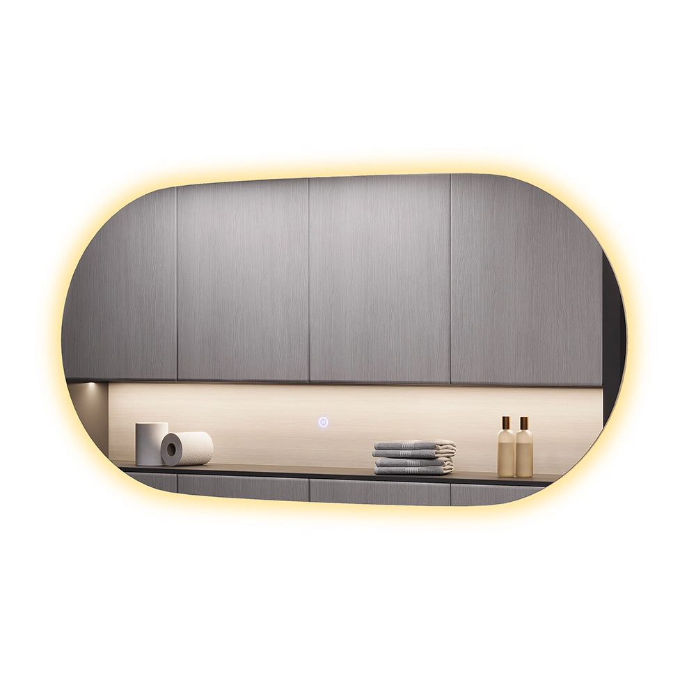 Vicco Specchio bagno Vetro 100 x 50 cm con retroilluminazione