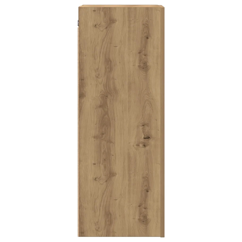Mobile TV Rovere Artigianale 30,5x30x90 cm in Legno Multistrato