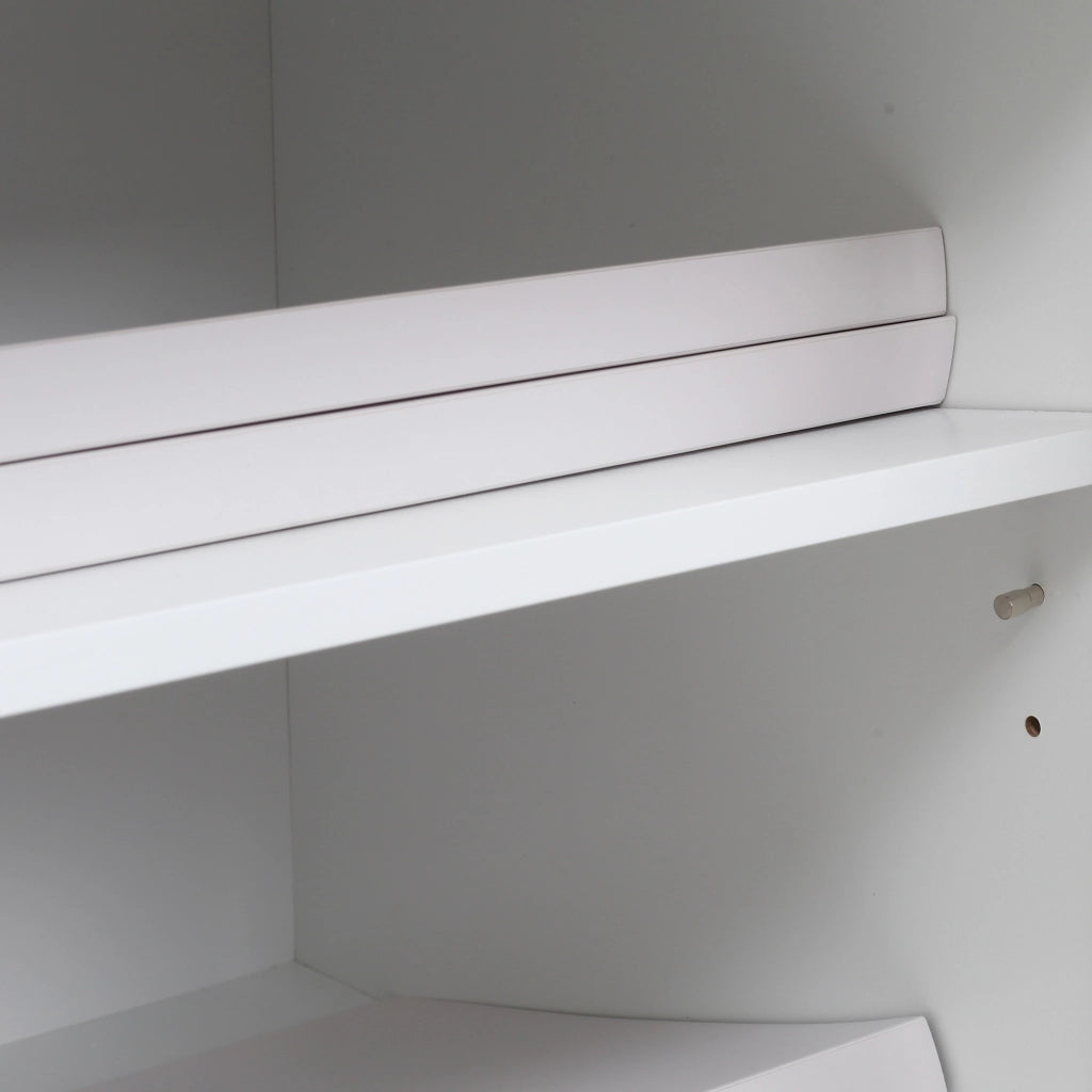 Armadio per ufficio con ruote ¨C zephmum ¨C bianco 60x39x80 cm