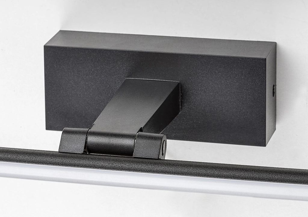 Applique LED quadri/specchio Gaten Rabalux nera 8W 3000K