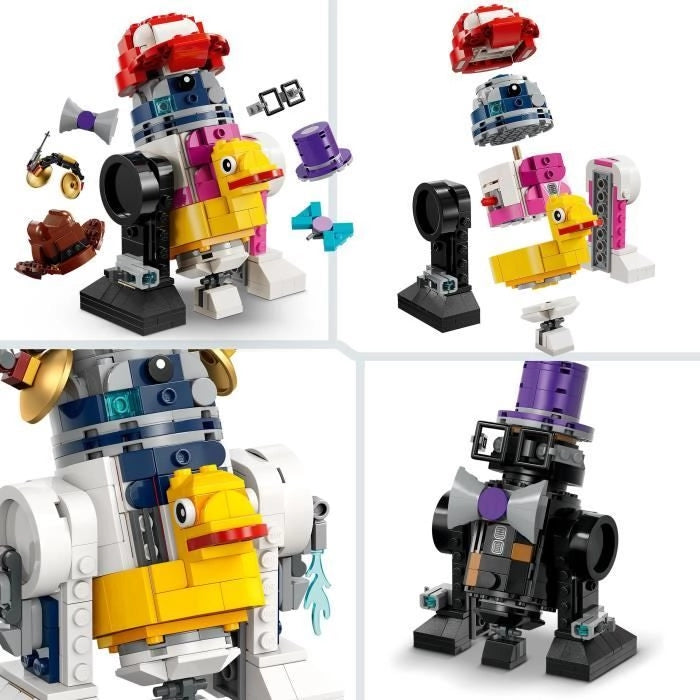LEGO Star Wars 75392 La fabbrica creativa dei droidi - Costruisci il tuo R2-D2