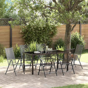 Set da Pranzo per Giardino 7 pcs Antracite 3379293