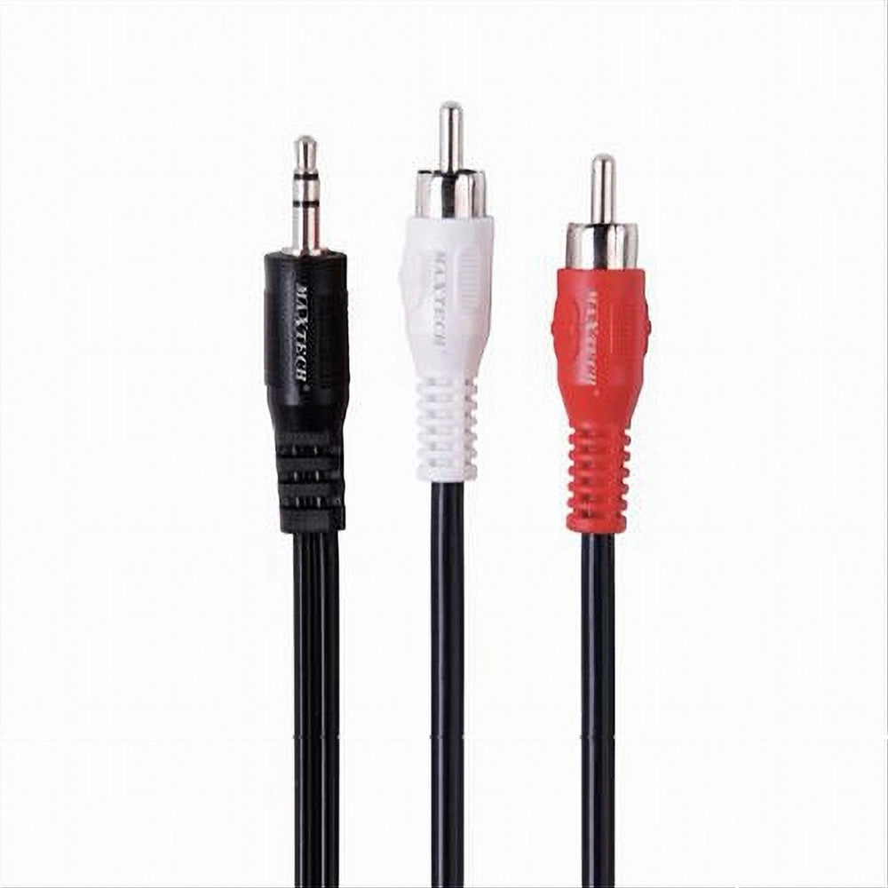 Trade Shop - Cavo Prolunga Audio Adattatore Stereo Da Aux 3.5mm A 2xrca 5 Mt 4d Sound Aux-r05 -