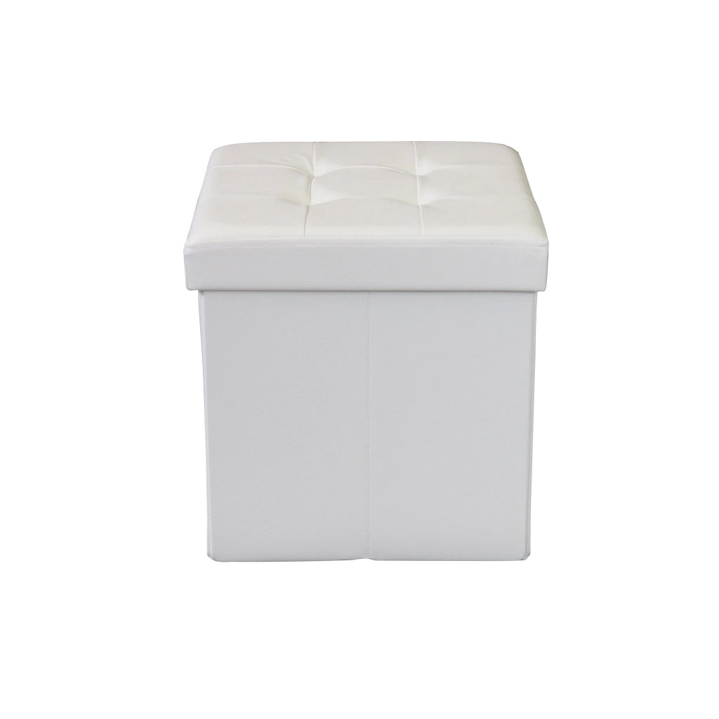 Pouf contenitore in similpelle - MADDOX