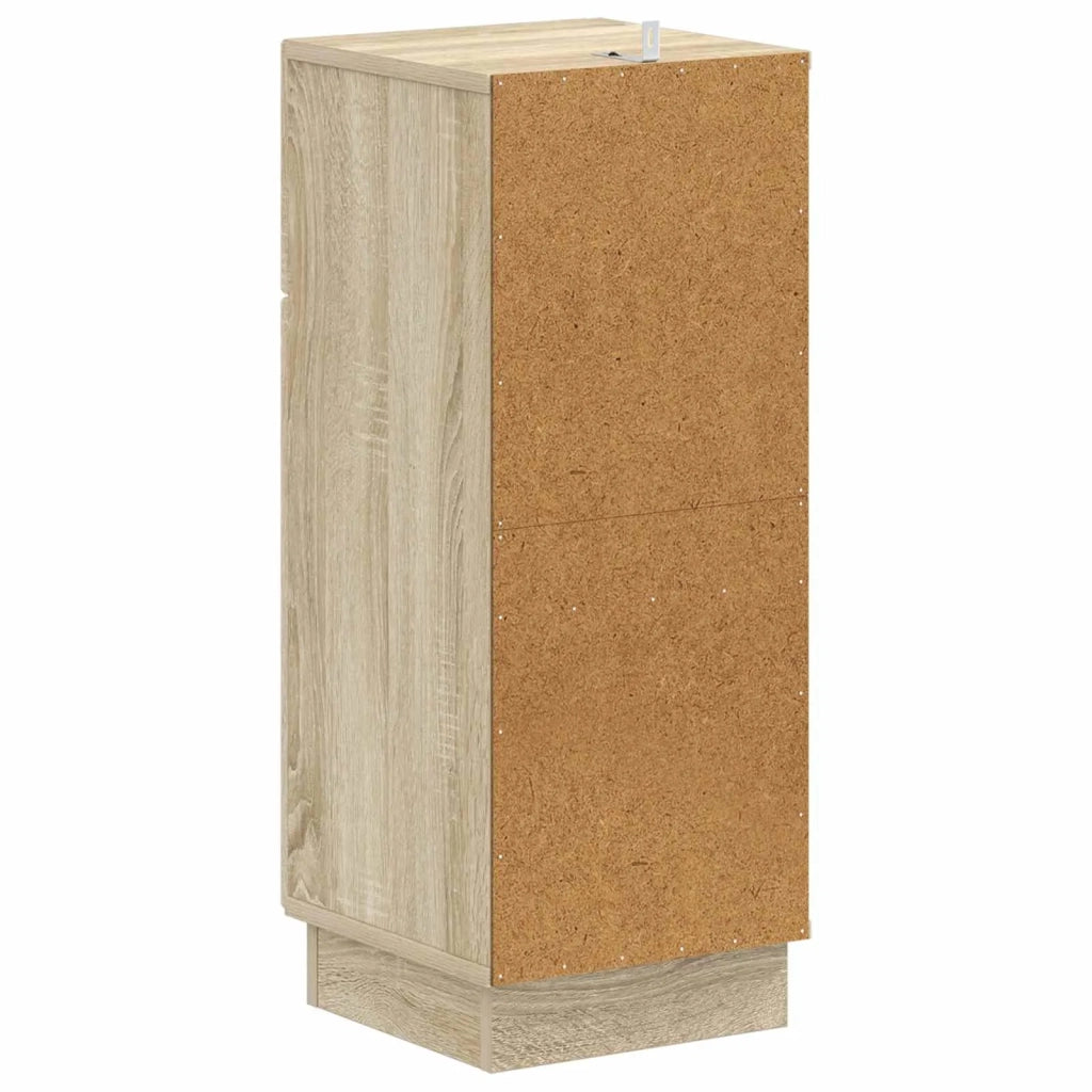 Mobiletto da Bagno HOORN Rovere Sonoma 30 x 31 x 77 cm 897267