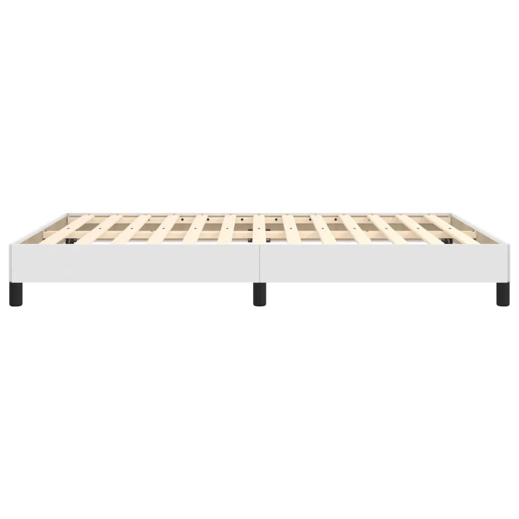 Giroletto-Struttura Letto Bianco 140x190 cm in Similpelle 652033