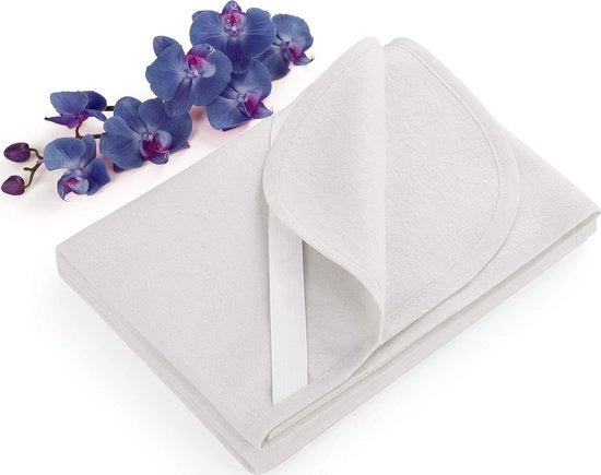 Materasso Molton 120x200cm - 100% Cotone - Respirante e Imprigionante Acqua - Certificato Oeko-Tex