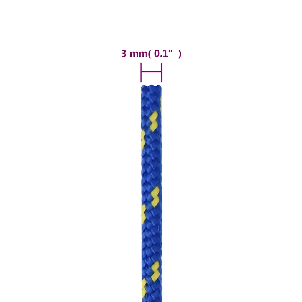 Corda | Fune per barca Blu 3 mm 250 m in Polipropilene