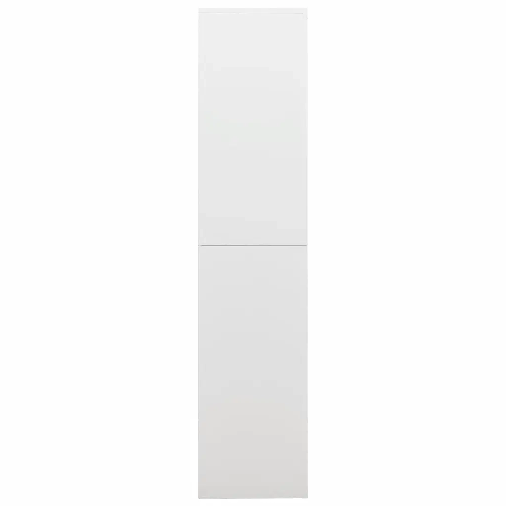 Armadio con Ripiani Bianco 90x40x180 cm in Acciaio CFW1772198
