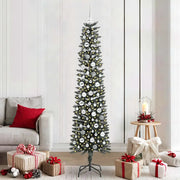 Albero di Natale artificiale con 300 LED Verde 210 cm 3395957