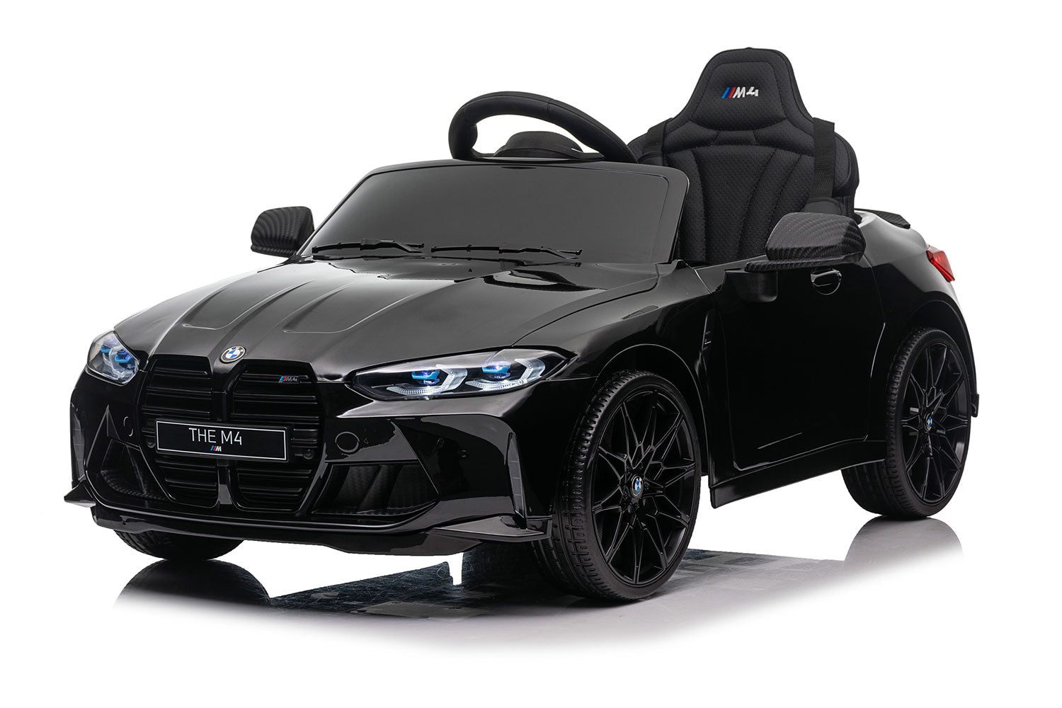 Macchina Elettrica per Bambini Licenza Ufficiale Bmw M4 10,8V 3,1Ah Nero