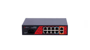 Safire Switch Hi-PoE 8 porte PoE + 2 Uplink RJ45 2x10/100/1000Mbps