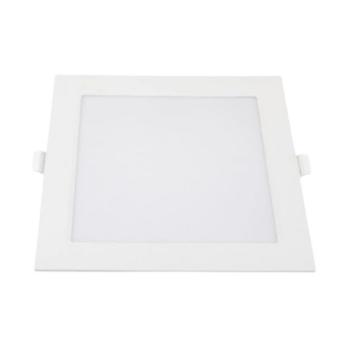 Optonica mini pannello a led backlit quadro slim 4500k colore bianco ip20 *** potenza 6w, confezione 1