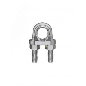 MORSETTO A CAVALLOTTO INOX AISI 316 D 3-4 MM- CARCANO- 30,0 pz