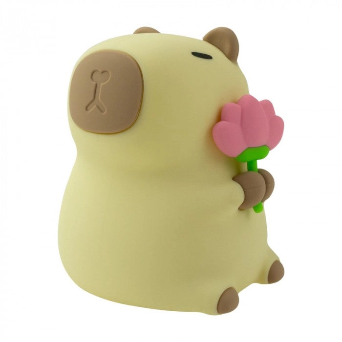 Lampada notte bimbi wireless dimmerabile RGBW capibara beige Mary's