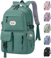 Rucksack per Donna con Tasca per Laptop 15,6", Impermeabile, Leggero, 25L con Molti Faccia, Borsa Moneta Rimovibile & Cinture Regolabili per Scuola, Università, Giornaliero