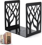 Sostegno Librario Decorativo in Metallo per Libreria e Biblioteca Scuolastica - Nero