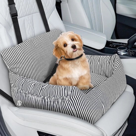 Porta Auto per Cani con Cintura di Sicurezza - Porta Cani Auto - Porta Cani Auto con Cintura - Sedile Auto per Cani - Porta Cani con Cintura - Porta Cani Auto con Cintura di Sicurezza