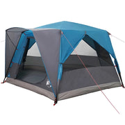 Tenda Cabina 7-Persone con tetto Blu 400 x 350 x 212 cm