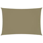 Vela ombreggiante/ombrellone rettangolare in tessuto Oxford 2,5 x 4,5 m beige 02_0009574