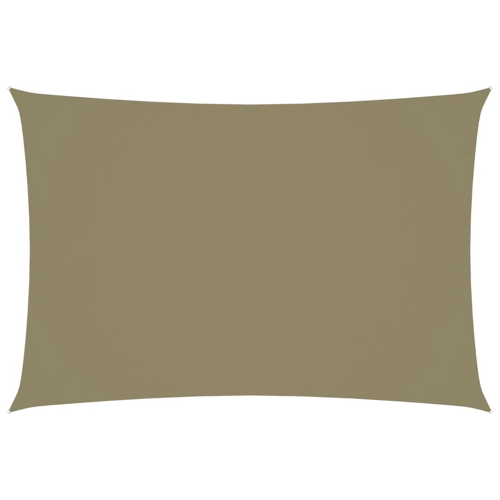 Vela ombreggiante/ombrellone rettangolare in tessuto Oxford 2,5 x 4,5 m beige 02_0009574