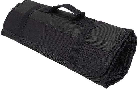 Borsa da misurazione leggera - tela - 20 aperture - contenitore da misurazione portatile - multifunzionale - dimensioni 57x35,5 cm - tasca da misurazione