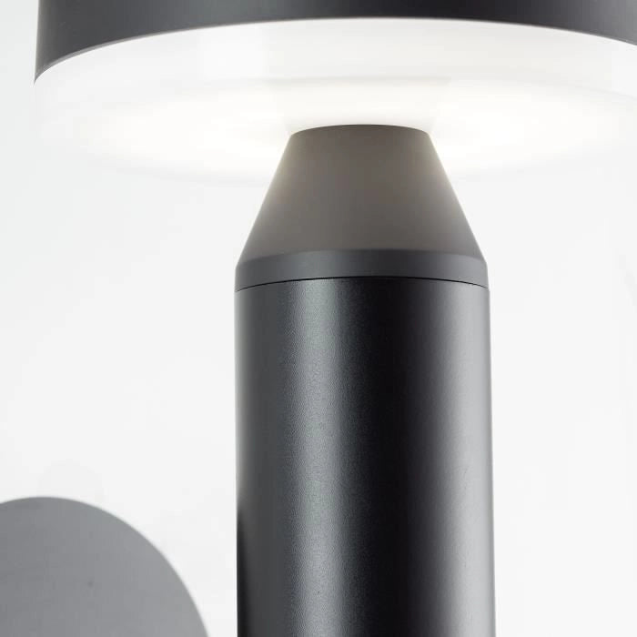 Applique da esterno - BRILLIANT - MAGUA - LED e solare - Metallo e plastica - 3,7 W - Nero