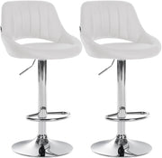 Set di 2 sgabelli da bar Milet ecopelle C 5