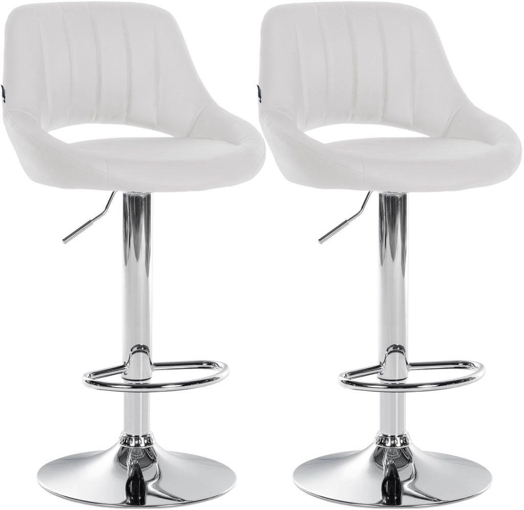 Set di 2 sgabelli da bar Milet ecopelle C 5