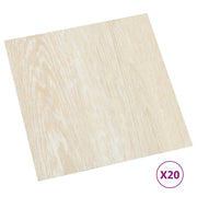 Plance per Pavimentazione Autoadesiva 30,5 x 30,5 cm 20 pz PVC CFW1835107