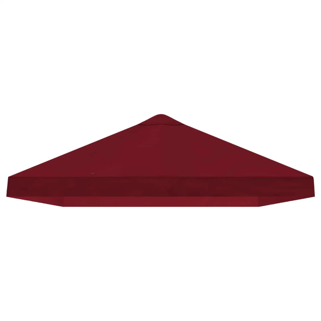 Copertura Tenda Gazebo 6 x 3 m Borgogna Poliestere 190 900408