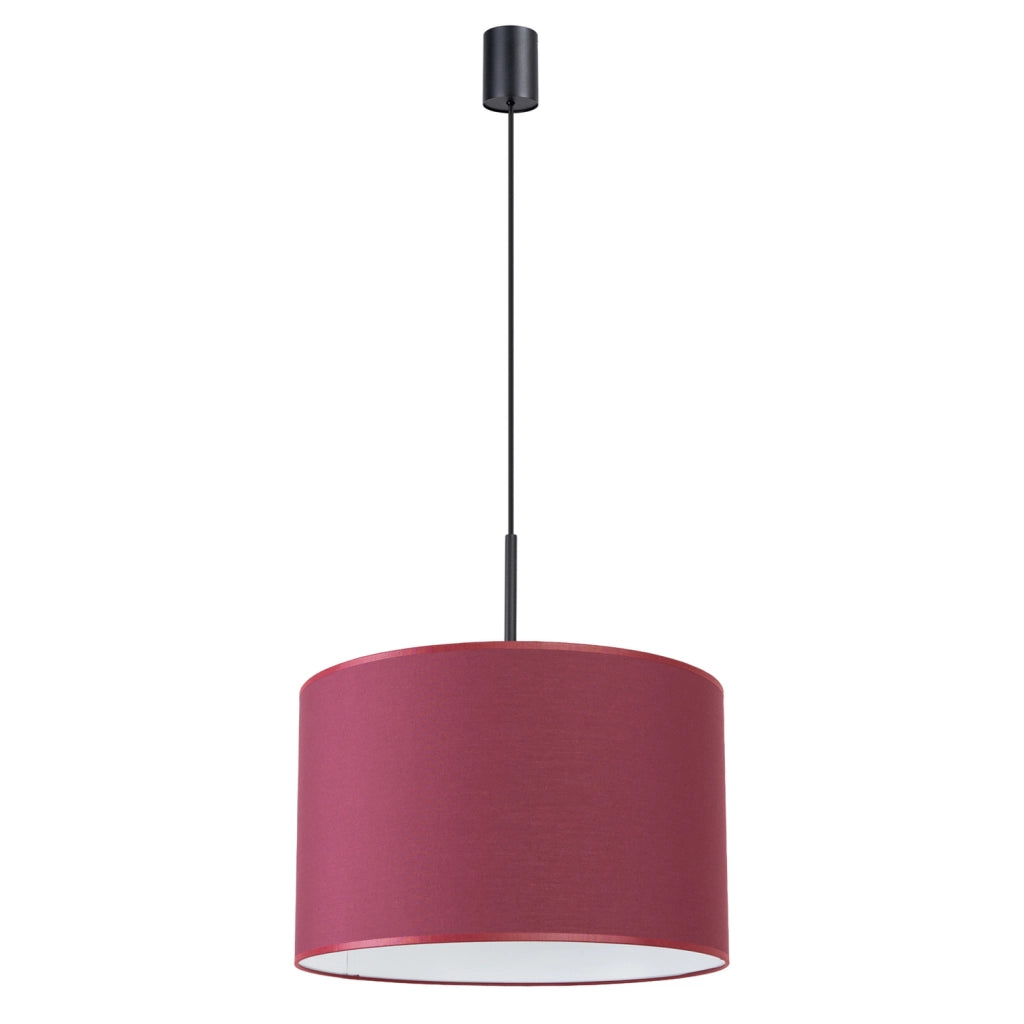 Lampada a sospensione minimal borgogna 40cm E27 PURELA