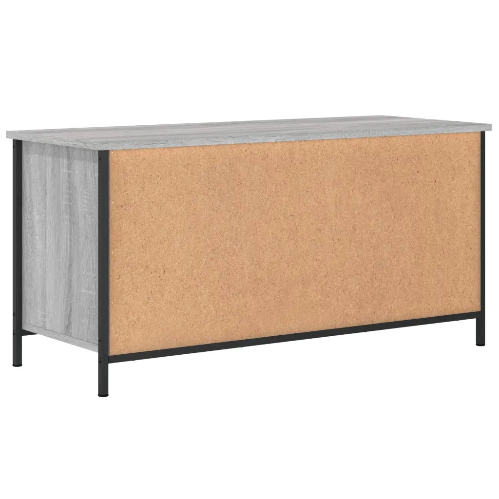 Mobile Porta TV-Mobile per TV-Credenza TV Grigio Sonoma 100x40x50 cm in Legno Multistrato 206456